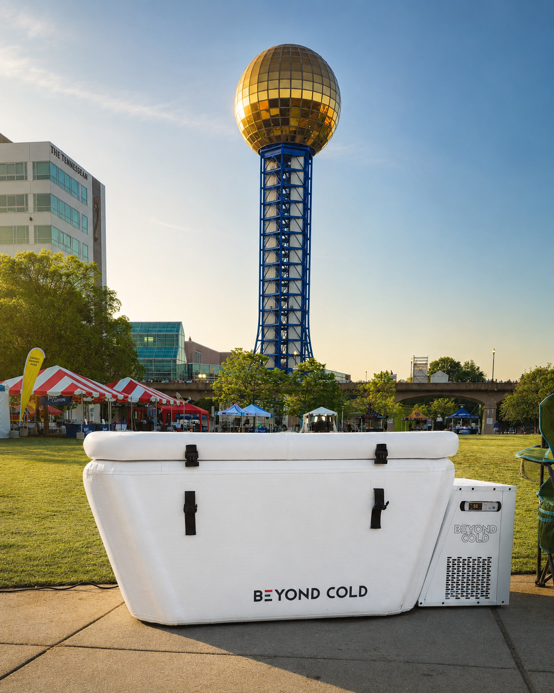 Beyond Cold Journey cold plunge in Knoxville