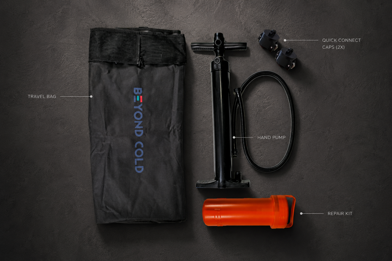 Beyond Cold Journey straps and latch