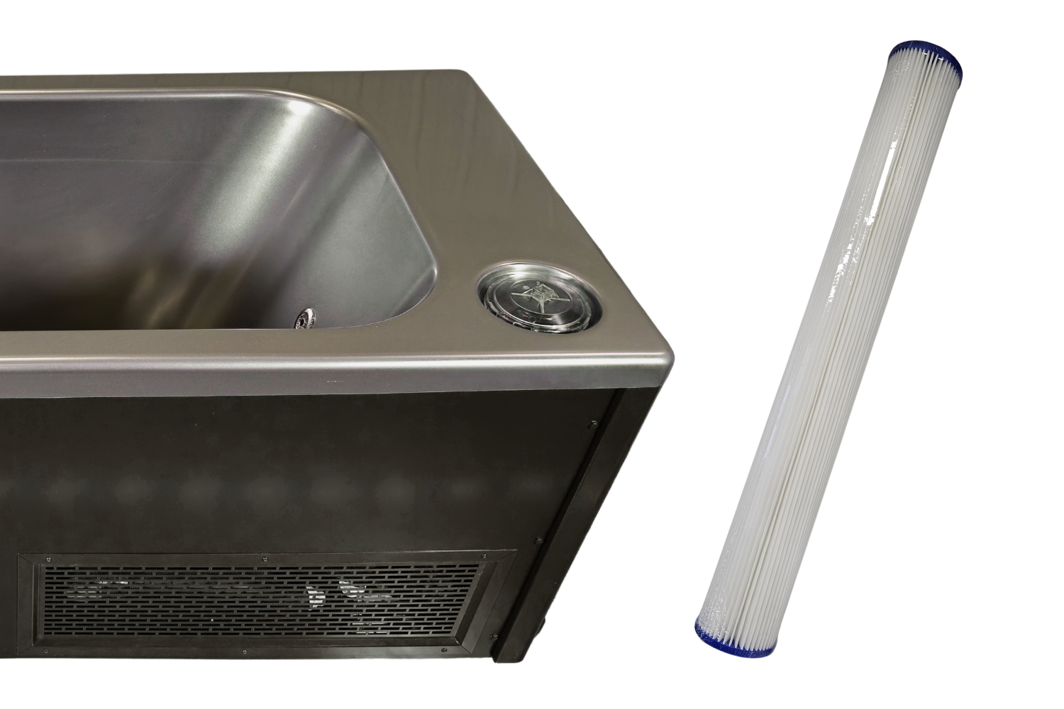Cold plunge filter