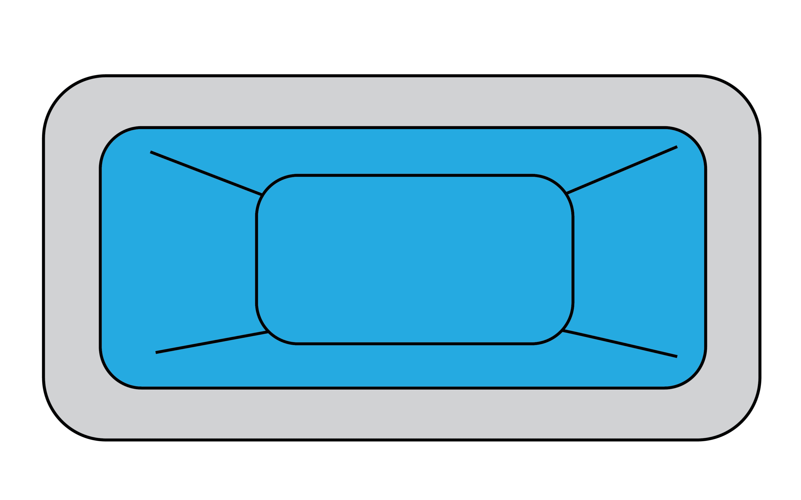 Journey tub top