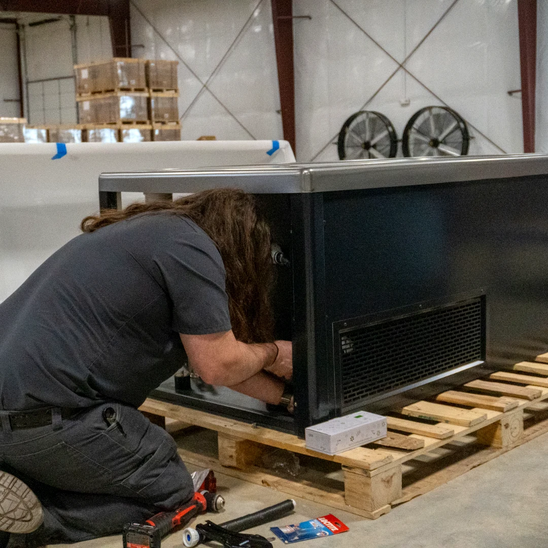 Beyond Cold Summit being assembled by the Beyond Cold team in Tennessee